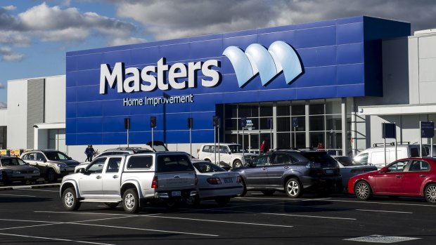 Masters opened in 2012 with 150 staff in Canberra. The chain employed 7000 nationally. 