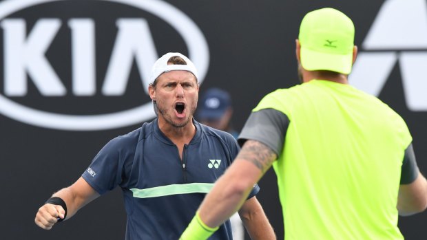 Player-coach: Lleyton Hewitt is in the frame for Davis Cup doubles.