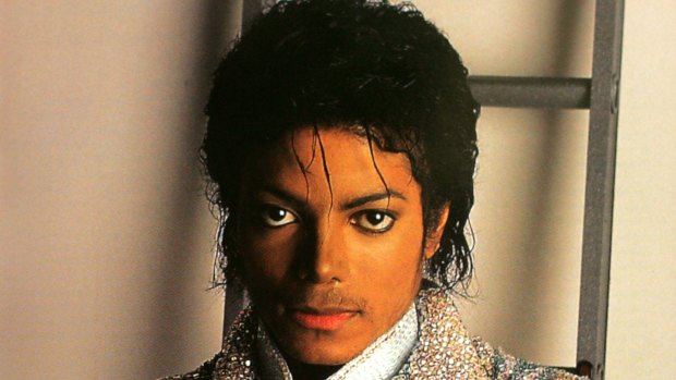 Michael Jackson, who went from child star to the King of Pop, at the time of his bestselling album <i>Thriller</I>.