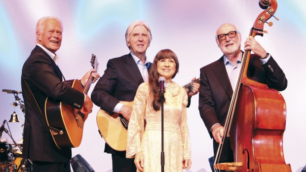 The Seekers during their Golden Jubilee Tour of the UK in 2014. 