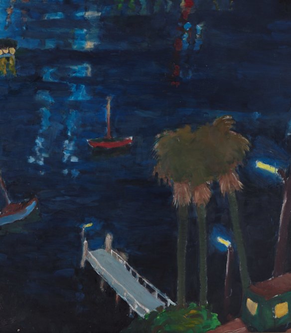 Lavender Bay Nocturne by Tom Carment, c1975.