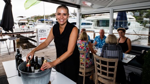 Restaurateur Anna Pavoni, at Chiosco by Ormeggio in Mosman, believes BYO is a key part of a neighbourhood restaurant.