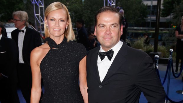 Sarah Murdoch and Lachlan Murdoch are in Sydney for Christmas.