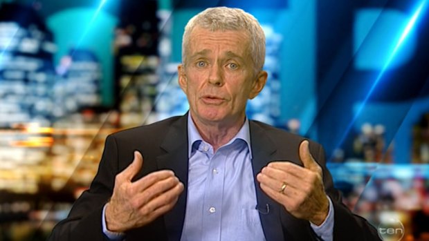 One Nation Senator Malcolm Roberts on The Project on Wednesday night.