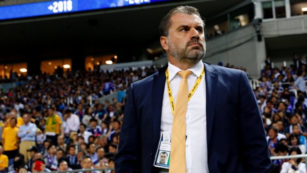 Ange Postecoglou's Socceroos will play Syria in Sydney.