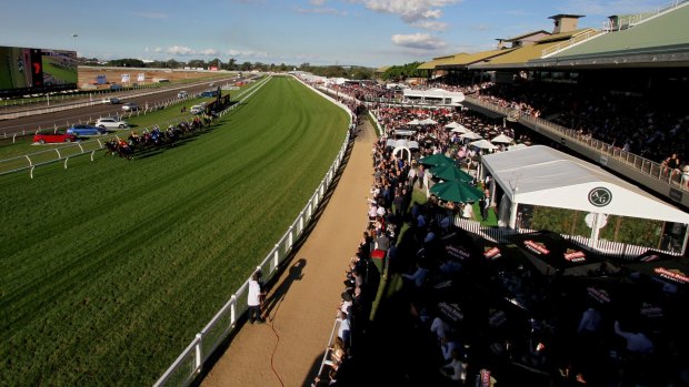More than 20,000 people packed into Eagle Farm for its reopening on Saturday.