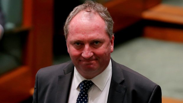 Deputy Prime Minister Barnaby Joyce congratulated Coles for putting its 'shoulder to the wheel'. 