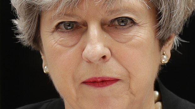Upset about leaks: British Prime Minister Theresa May