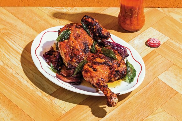'Better than pretty much all the recipes for this dish that exist': World-famous Africola peri peri chicken.