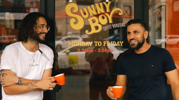 Sunny Boy Coffee Roasters' co-owners Jake Bicchieri (left) and Erkan Selek.