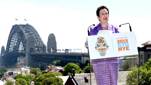 "The city is powering as never before": Lord mayor Clover Moore. 