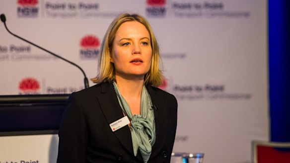 NSW's Point to Point Transport Commissioner, Barbara Wise.