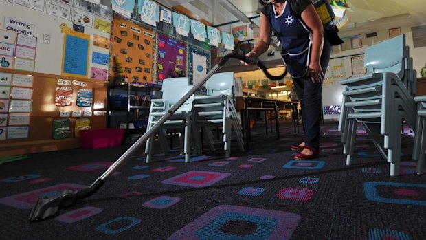 The federal workplace watchdog has opened an investigation into the underpayment of school cleaners.