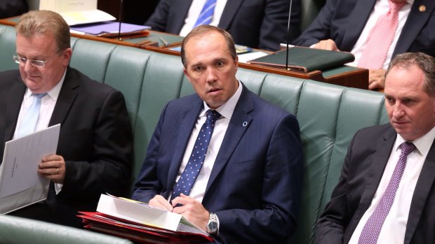 Health Minister Peter Dutton in Question Time last Thursday.