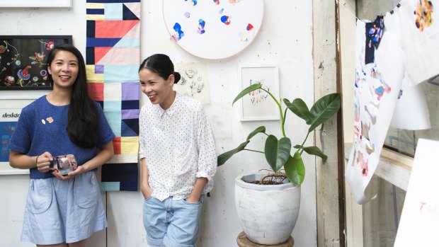 Twins Maricor and Maricar Manalo have a colourful, contemporary approach to embroidery.