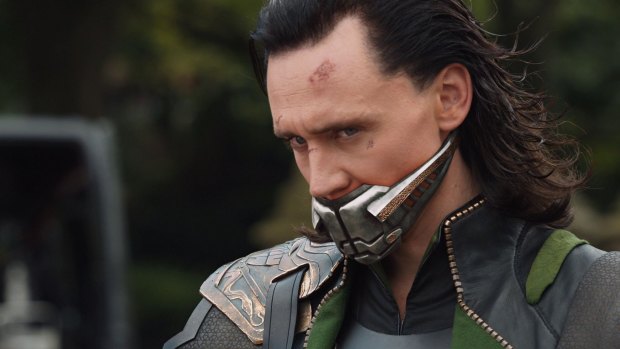 Tom Hiddleston as Loki in Marvel's <i>Thor</i>.