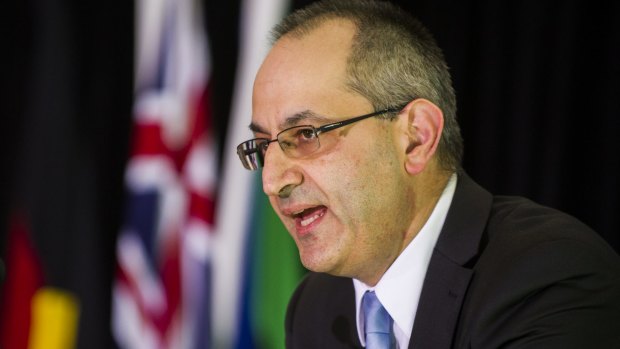 Department of Immigration and Border Protection head Michael Pezzullo.