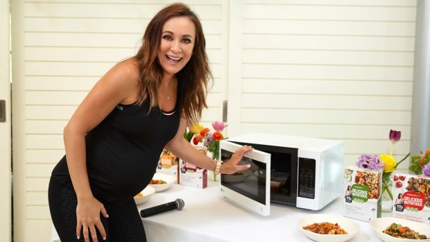 Michelle Bridges has developed her frozen meals to provide people in regional and remote areas, with minimal access to fresh food, meals with "three servings of vegetables".