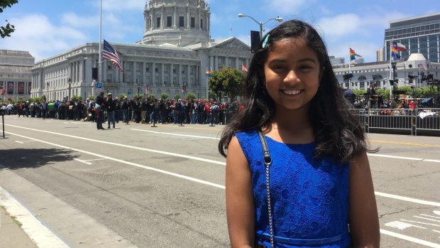 Anvitha in San Francisco this week.