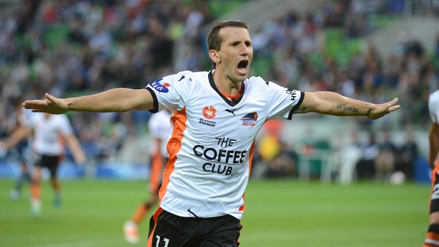 Flying visit: Liam Miller has a short-term deal with Melbourne City. 