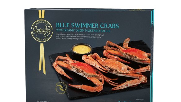Frozen Blue Swimmer Crab with Creamy Dijon Mustard Sauce, 800g, $23.99, 6.6/10

