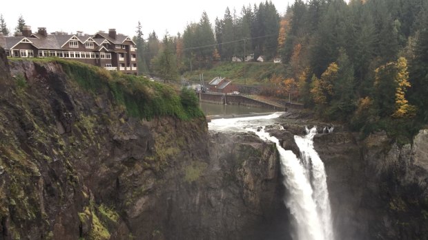 Salish Lodge, aka the Great Northern Hotel. 