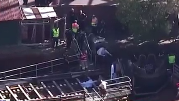 Paramedics rushed to the theme park with reports up to four people had died.