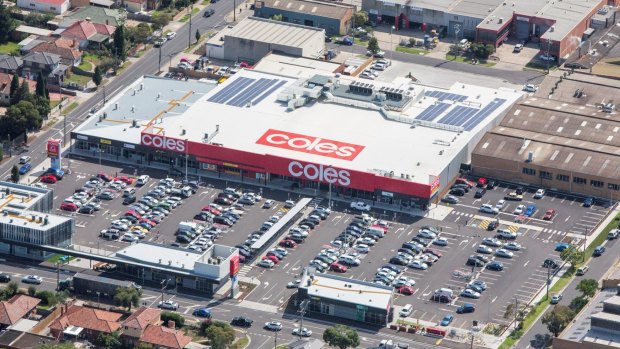 Coburg North Village shopping centre on the corner of Gaffney and Sussex streets.