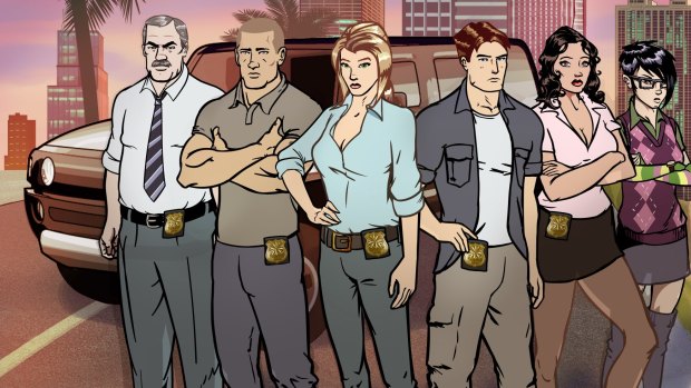 <i>Pacific Heat</i>, the Working Dog animated series.