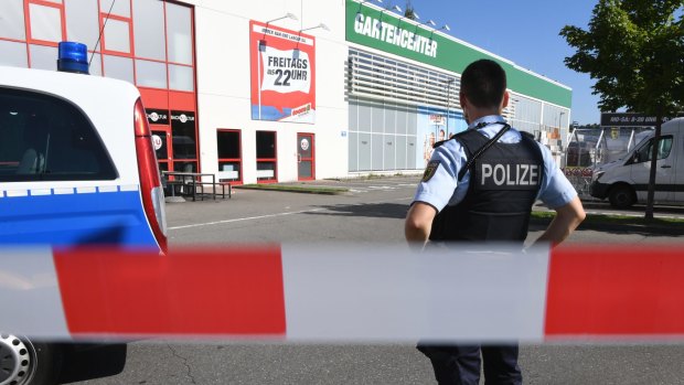 Police say the gunman who opened fire in a German nighclub on Sunday killed one person and injured three others.