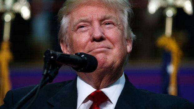 'A crackpot': Republican presidential candidate Donald Trump  according to Nicholas Kristof.