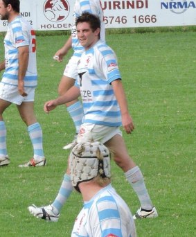 Quirindi Lions player Nicholas Tooth.