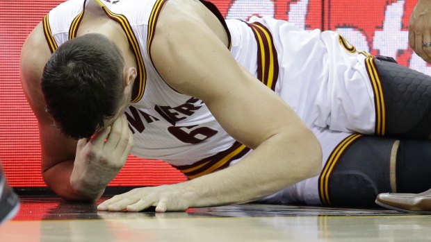 Andrew Bogut spent just 58 seconds on court for the Cleveland Cavaliers.