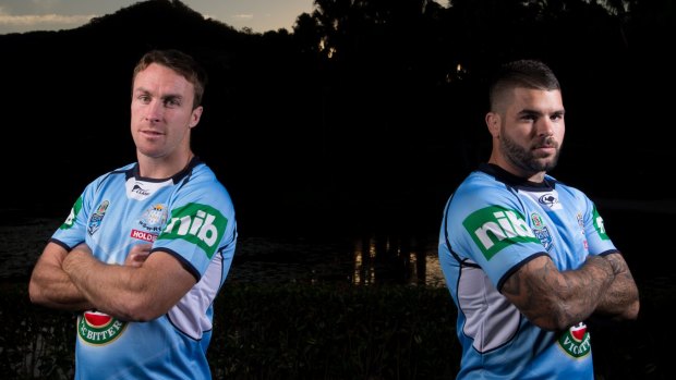 New Blues duo: James Maloney and Adam Reynolds.