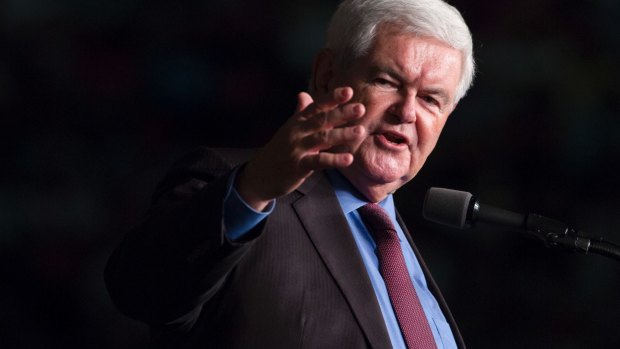 Newt Gingrich has pushed the theory of the shy Trump voter.