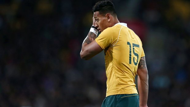 Gifted: Israel Folau needs to lift.