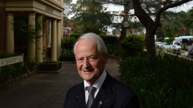 Philip Ruddock, pictured on Wednesday, says religious freedom must be understood and respected.