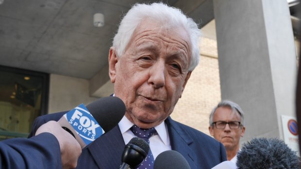 'We made mistakes': FFA chairman Frank Lowy.