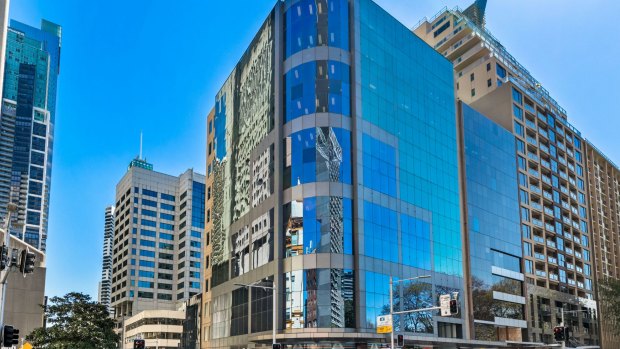 A freehold corner office tower opposite Sydney's Hyde Park at 299 Elizabeth Street is on the market.