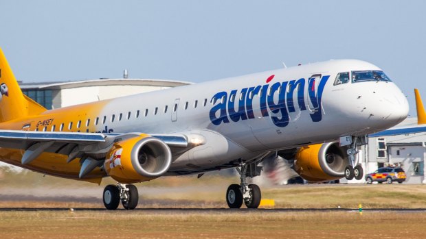 Aurigny, a small regional airline in the UK.