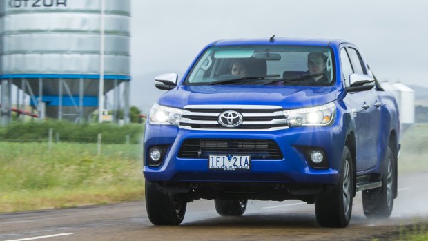 Toyota's Hilux utility has had a long run near the top of the Australian sales charts. 