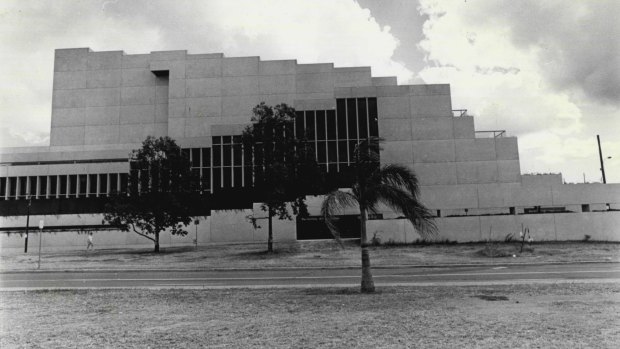 The Queensland Cultural Centre in the 1980s.