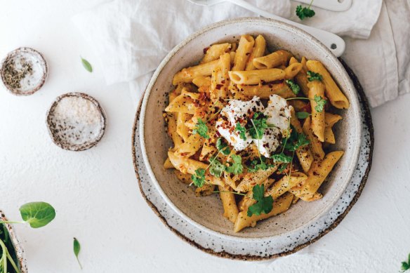 This saucy vodka pasta is perfect for entertaining.