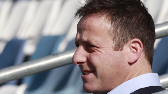 AFL player agent Liam Pickering.