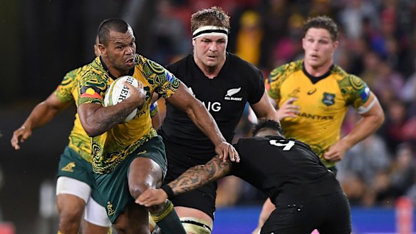 Willing: Kurtley Beale was always looking for more work.