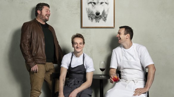 Scott Pickett, Charlie Watson and Stuart McVeigh are the team behind new Italian restaurant Lupo. 