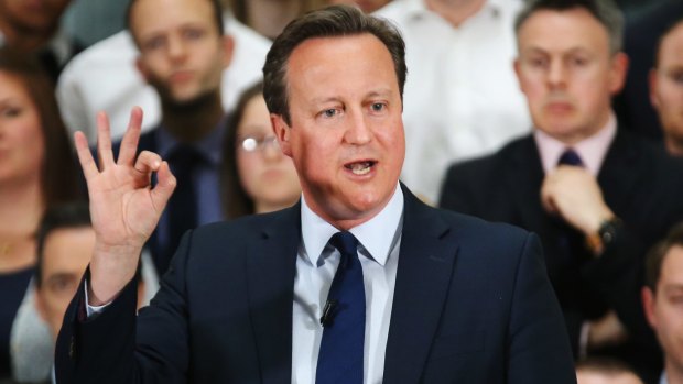 Under fire: Prime Minister David Cameron