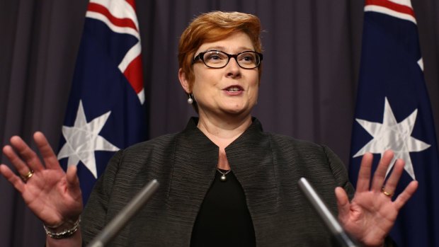 Defence Minister Marise Payne.