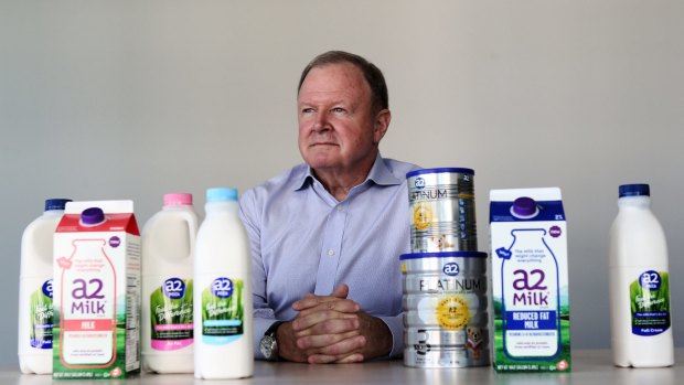 "Obviously our infant formula business will continue to grow strongly, if only to meet the demand that hasn't been satisfied to date," a2 Milk boss Geoff  Babidge said.
