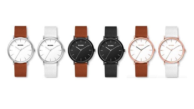 The watches come in six different designs.